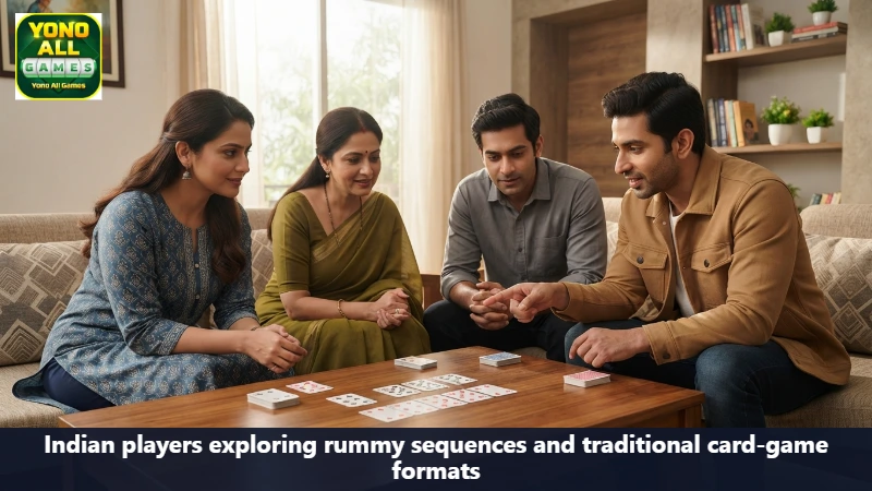 Indian players exploring rummy sequences and traditional card-game formats