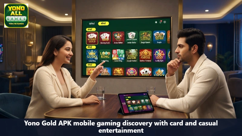 Yono Gold APK mobile gaming discovery with card and casual entertainment
